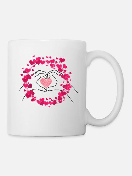 time to love - Mug blanc - blanc