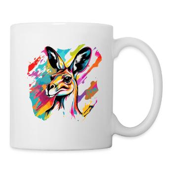 Kangaroo / Animal / Australia / Marsupial / Outback - Mug - white - Right