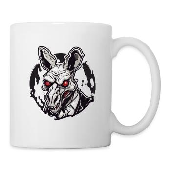 Känguru / Tier / Australien / Beuteltier / Outback - Tasse - Weiß - Rechts