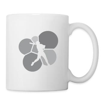 Softball Player Softball Player Baseball - Mug - white - Right