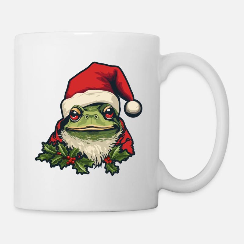 Christmas Frog - Mug - white