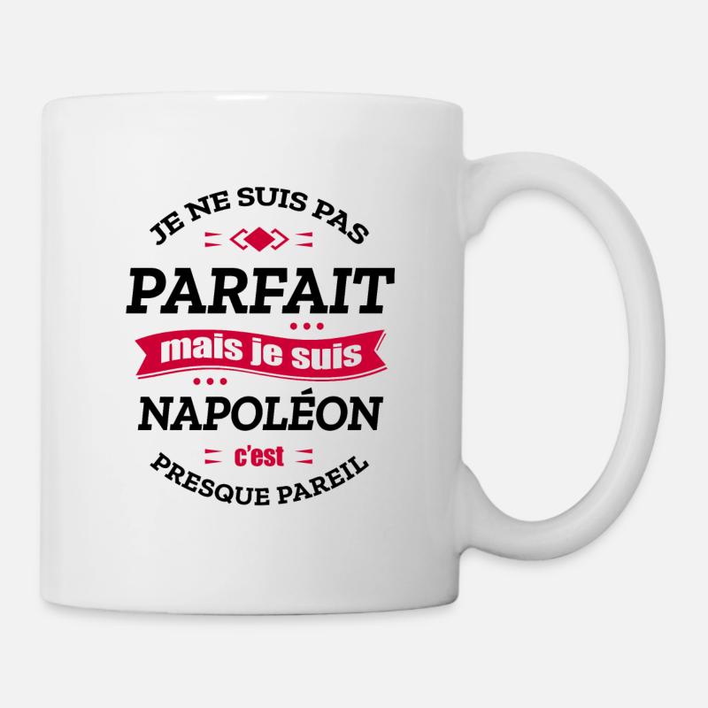 NAPOLÉON PARFAIT - PRENOM NAPOLÉON - Mug blanc - blanc
