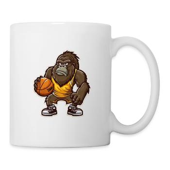 Gorilla Power Forward - Tasse - Weiß - Rechts