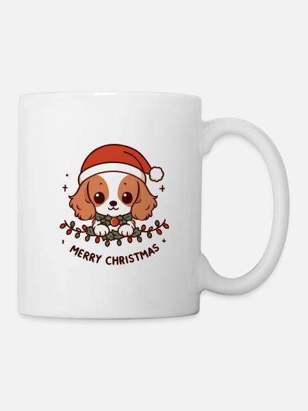 Niedlicher Weihnachtspullover - Wintersüße - Tasse - Weiß