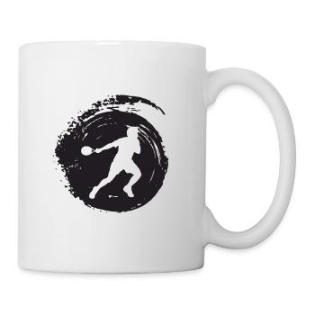 Joueurs de squash Joueurs de squash Squash - Mug blanc - blanc - Droite