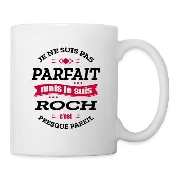 ROCH PARFAIT - PRENOM ROCH - Mug blanc - blanc - Droite