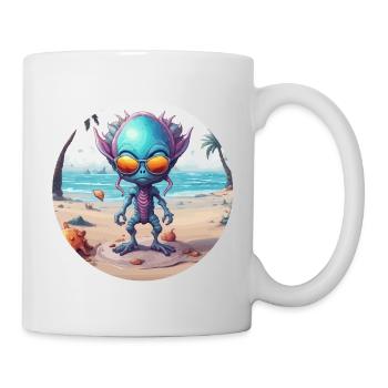 Alien / Außerirdisch / Ufo / Area 51 / All / Mars - Mug - white - Right