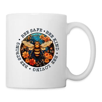 Bee Art Beekeeper Bee Whisperer Saying Sayings - Mug - white - Right