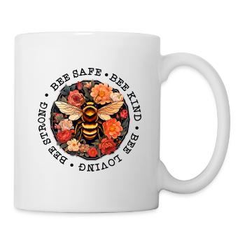 Bee Art Beekeeper Bee Whisperer Saying Sayings - Mug - white - Right