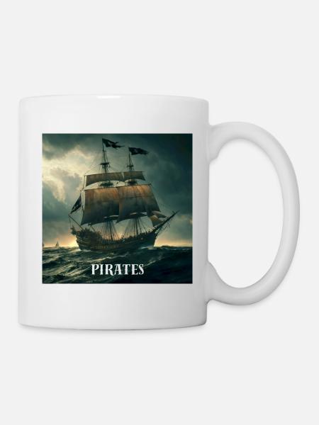 Pirate Ship - Mug - white