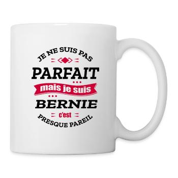 BERNIE PARFAIT - PRENOM BERNIE - Mug blanc - blanc - Droite