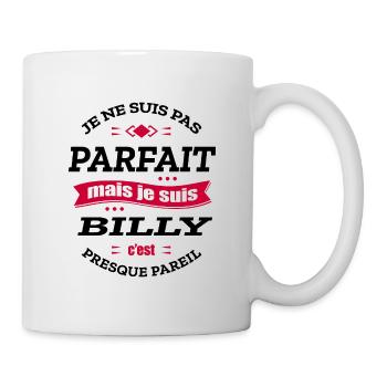 446 Billy BL - Mug blanc - blanc - Droite