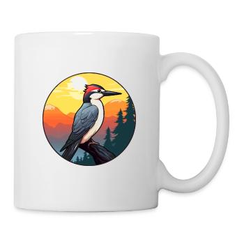 Pic Aquarelle Colorée Dessin Animé Kawaii Pet - Mug blanc - blanc - Droite
