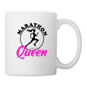 Marathon Queen - Tasse - Weiß - Rechts