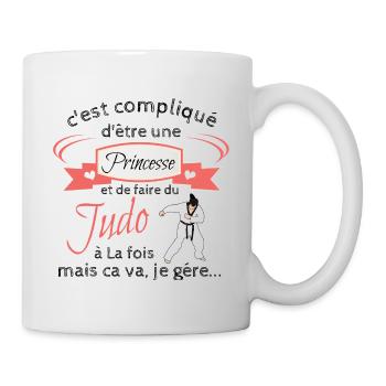 Judo - Mug blanc - blanc - Droite