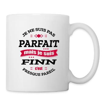 FINN PARFAIT - PRENOM FINN - Mug blanc - blanc - Droite