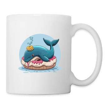 Donut Rider - Mug blanc - blanc - Droite