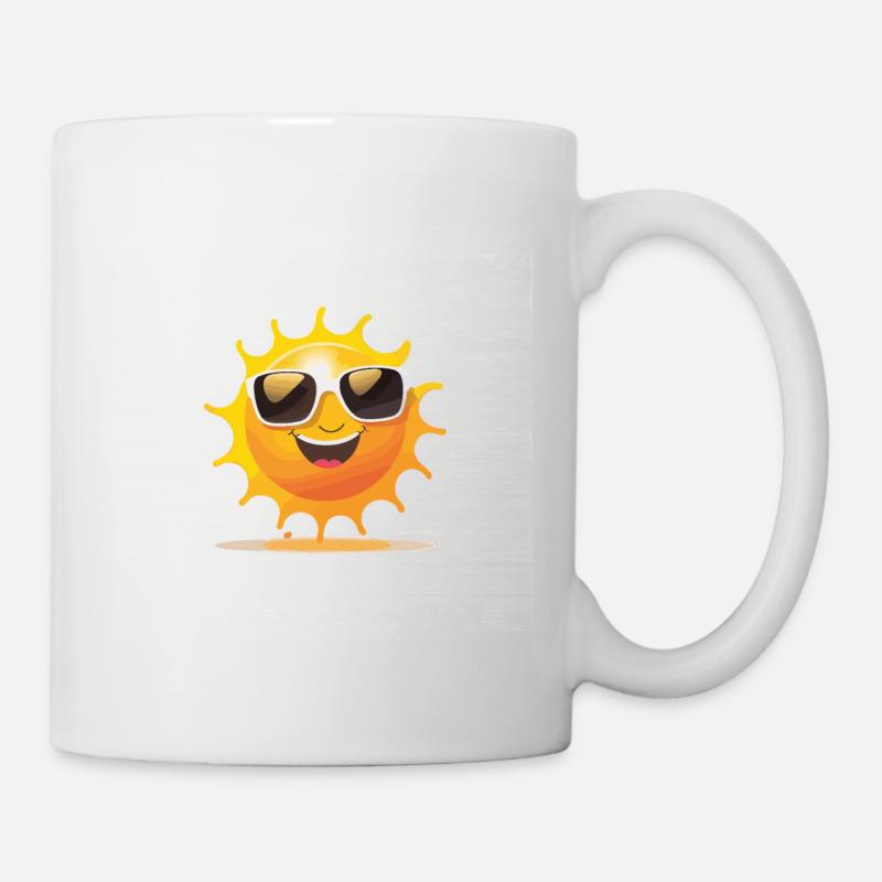 Sonniges Gemüt - Tasse - Weiß