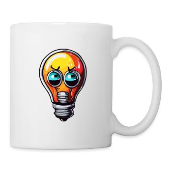 Bulb / Bulb / Brightness / Light - Mug - white - Right
