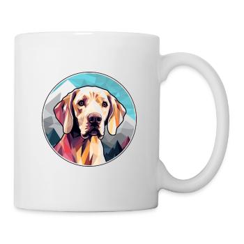 Braque Saint Germain Hunderasse Cartoon Kawaii Wate - Tasse - Weiß - Rechts
