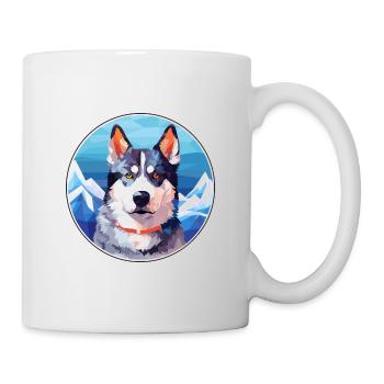 Cao De Seo Miguel Dog Breed Cartoon Kawaii Waterco - Mug - white - Right