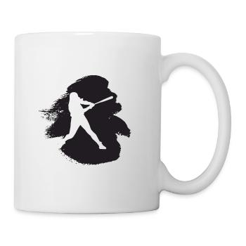 Baseball Softball Player Softball Player - Mug - white - Right