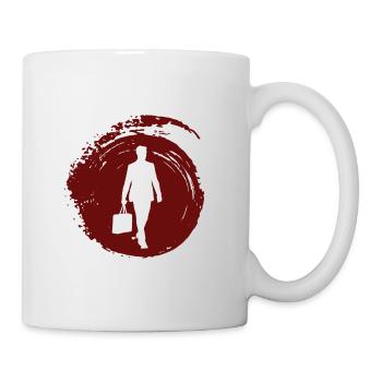 Banks Wall Street Business - Mug - white - Right