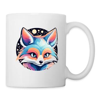 Dessin de renard - Mug blanc - blanc - Droite