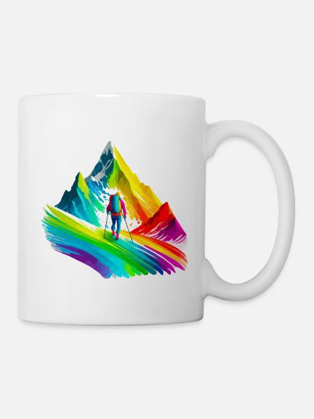 Alpinisme, randonnée - Mug blanc - blanc