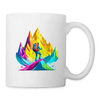 Randonnée, alpinisme - Mug blanc - blanc - Droite