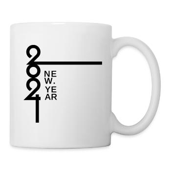 Bonne année 2024 - Mug blanc - blanc - Droite