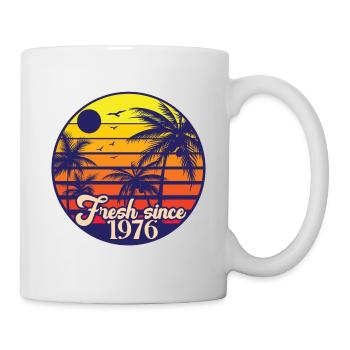 Vintage 1976 - Tasse - Weiß - Rechts