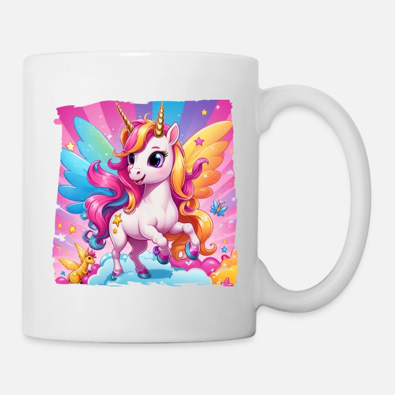 Licorne - Mug blanc - blanc