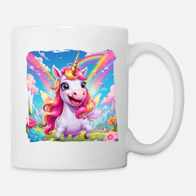 Licorne - Mug blanc - blanc