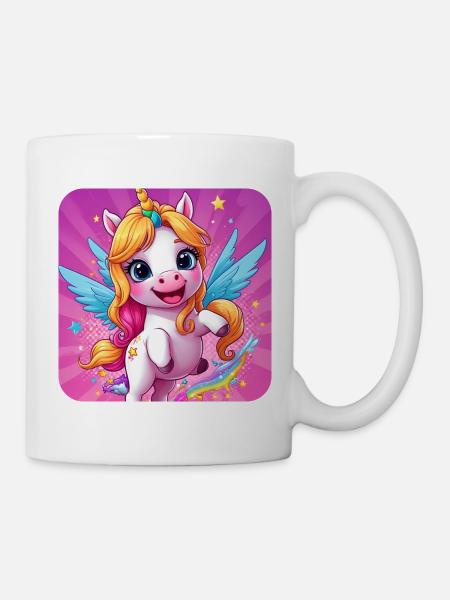 Licorne - Mug blanc - blanc