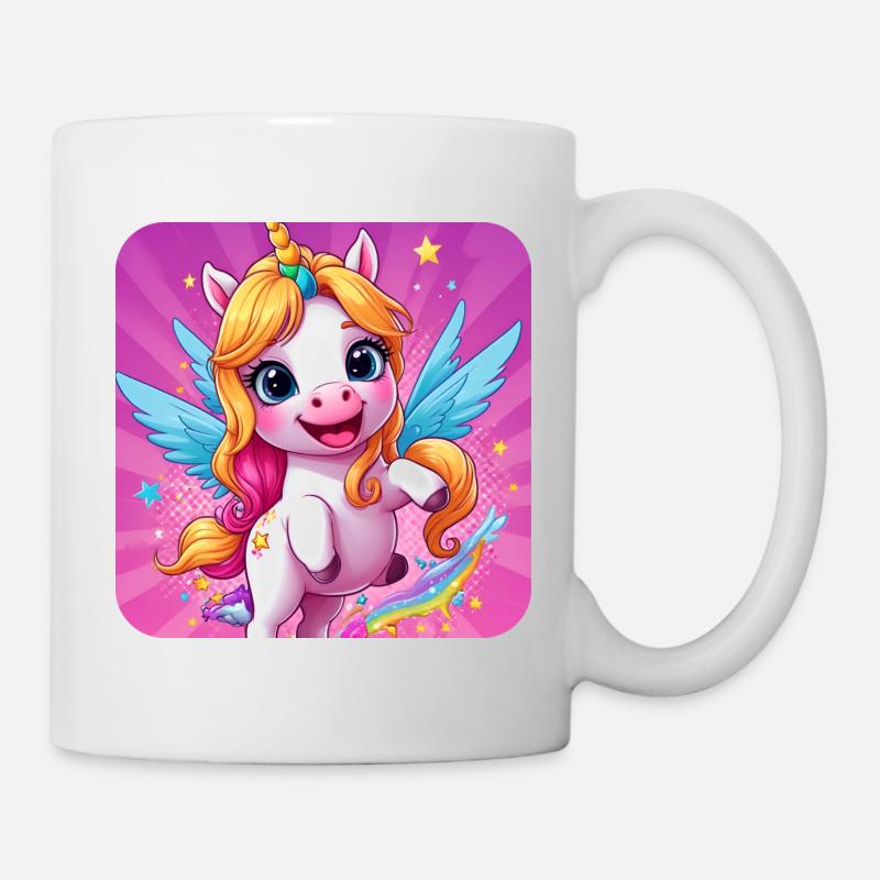 Licorne - Mug blanc - blanc