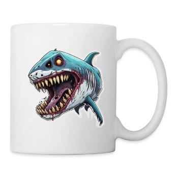 Requin / Faune / Sous-marin / Mer / Océan - Mug blanc - blanc - Droite