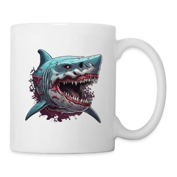 Requin / Faune / Sous-marin / Mer / Océan - Mug blanc - blanc - Droite