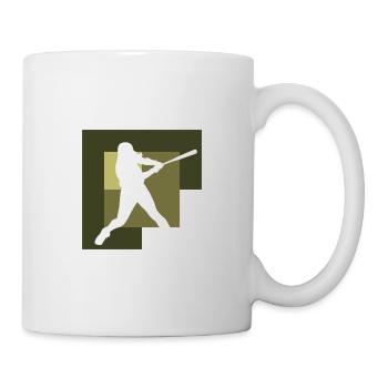 Softball Player Softball Baseball - Mug - white - Right