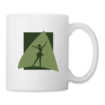 Danseuse de ballet Danseuse de ballet Le Lac des cygnes - Mug blanc - blanc - Droite