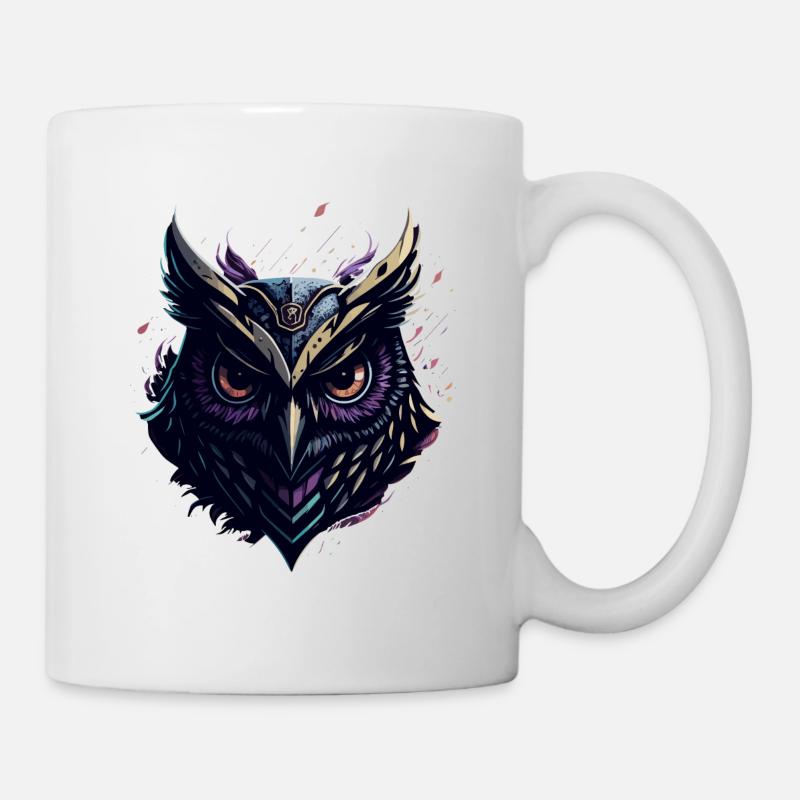 Cute Owl - Tasse - Weiß