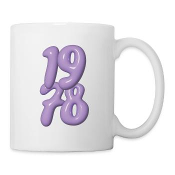 Vintage 1978 - Tasse - Weiß - Rechts
