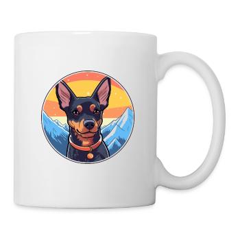 Ratonero Valenciano Race de chien Cartoon Kawaii Eau - Mug blanc - blanc - Droite