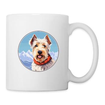 Sporting Lucas Terrier Race De Chien Cartoon Kawaii Wa - Mug blanc - blanc - Droite