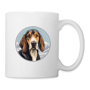 Transylvanian Hound Dog Breed Cartoon Kawaii Water - Mug - white - Right