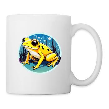 Poison Dart Frog Frog Drawing - Mug - white - Right