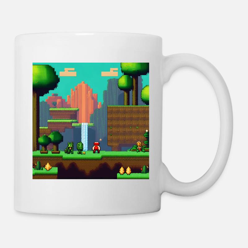 Jeu vidéo pour gamers - Mug blanc - blanc