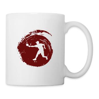 Pickleballspiel Pickleballspiel Pickleball - Tasse - Weiß - Rechts