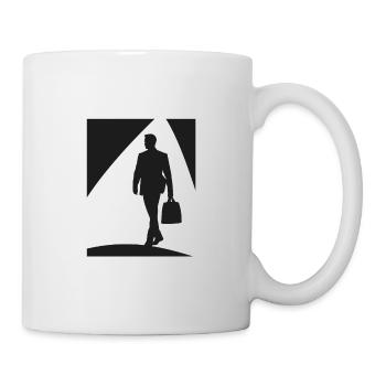 Banken Businessman Business - Tasse - Weiß - Rechts