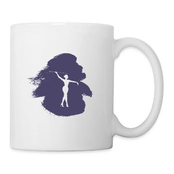 Gymnastik Stabdrehen Gymnastik - Tasse - Weiß - Rechts